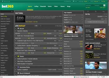 Bet 365 Sportsbook