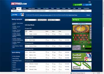 Bet Fred Sportsbook