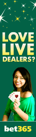 Dealers are ready at Bet 365